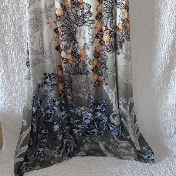 Soft Surroundings Floral Fit & Flare Maxi Dress - Picture 7 of 13